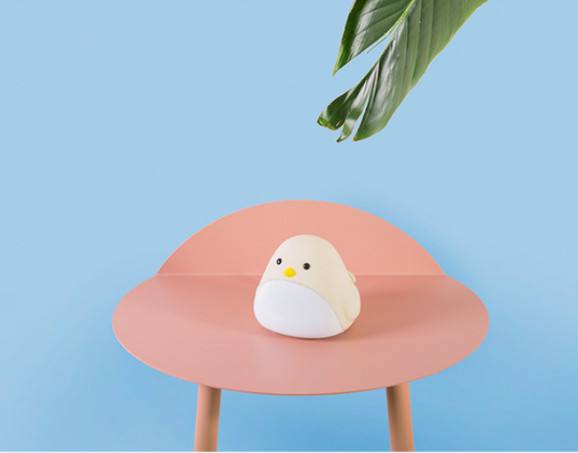 2020新品创意小闹钟 时光鸟闹钟定时闹钟 时光鸟小夜灯睡眠闹钟