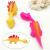 Creative Dinosaur Finger Flipping Decompression Toy TPR Soft Rubber Finger Slingshot Children's New Exotic Toys