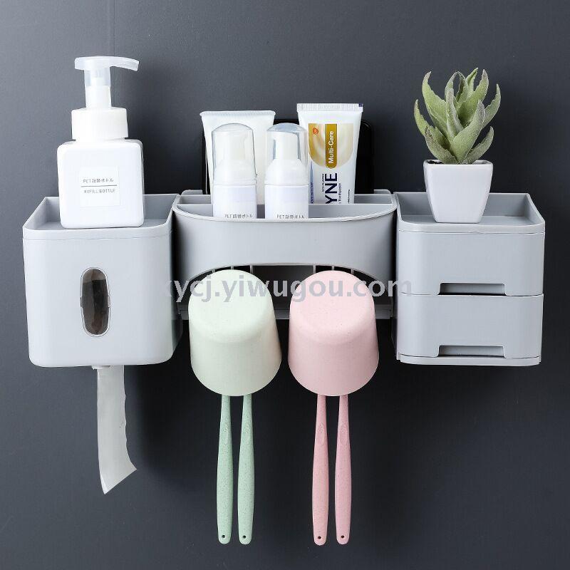 New wall-mounted multi-functional storage rack pic 3