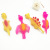 Creative Dinosaur Finger Flipping Decompression Toy TPR Soft Rubber Finger Slingshot Children's New Exotic Toys