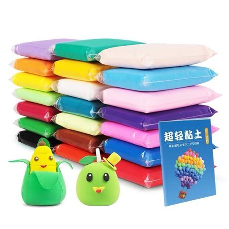 Ultra-Light Clay 100G Colored Clay Handmade Clay Large Package Space Clay Push Children‘s Toys