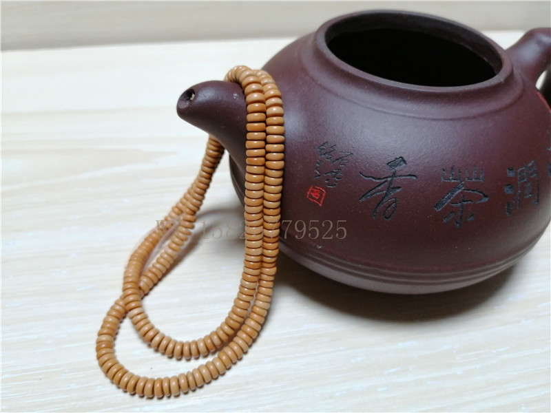 DIY饰品配件散珠天然橄榄核片 隔珠 6x216  8  10x108