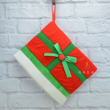 圣诞节日装饰品 万圣节精灵帽 可爱挂饰 圣诞手提型派对挂件装饰