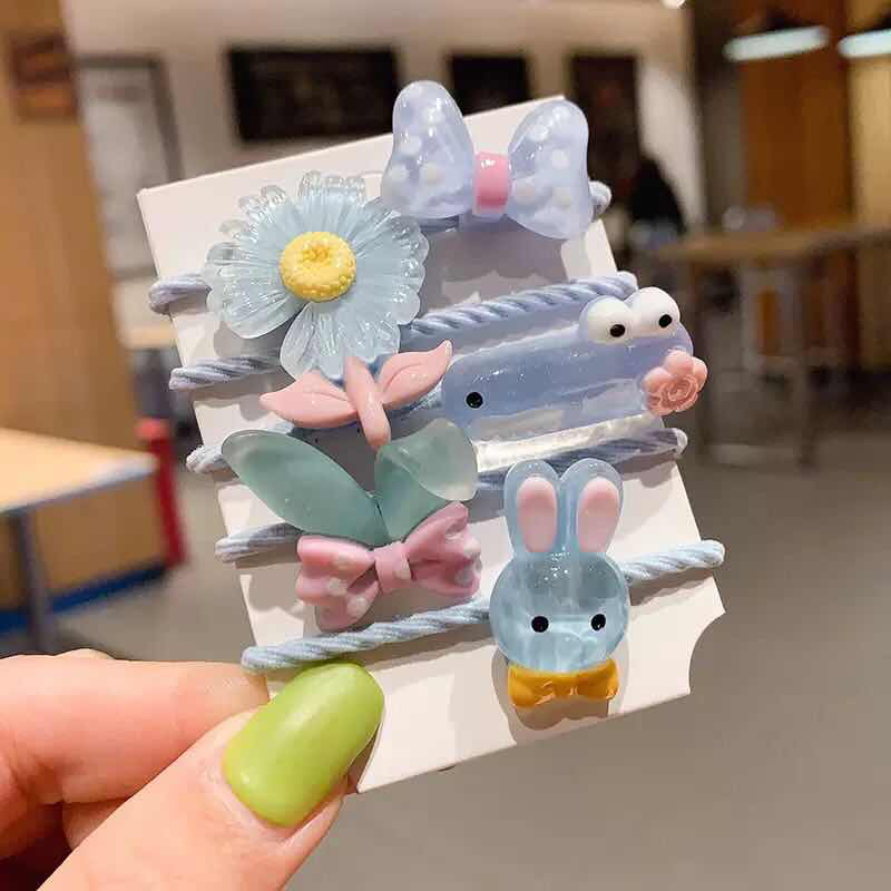 韩版发饰儿童头绳可爱卡通扎头发头饰小女孩发圈女童发绳宝宝皮筋