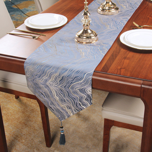 New House Light Luxury Table Runner Dining Table Flag Decoration Long Cloth Customized Wholesale
