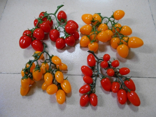 Simulation Cherry Tomatoes Kindergarten Photography Props Toys Furnishings