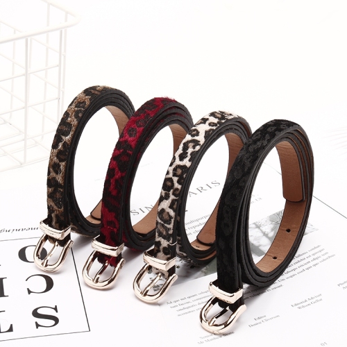 korean fashion leopard belt women‘s belt students all-match wholesale