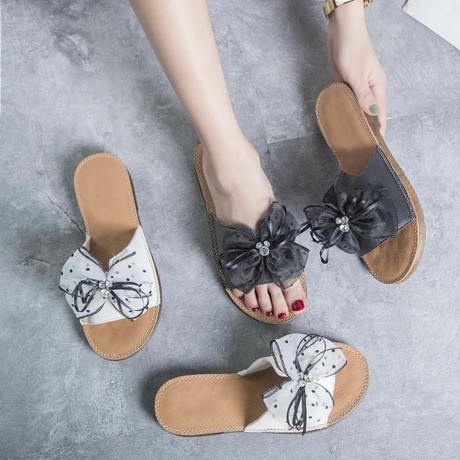 Factory First-Hand Supply Sandals for Women 2020 Summer New Slippers Outer Wear Flat Versatile Women‘s Korean Style Shoes Tide