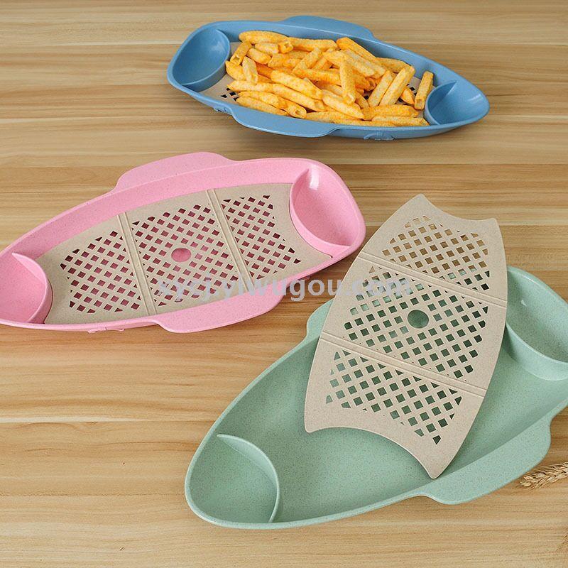 小麦秸秆饺子盘详情4