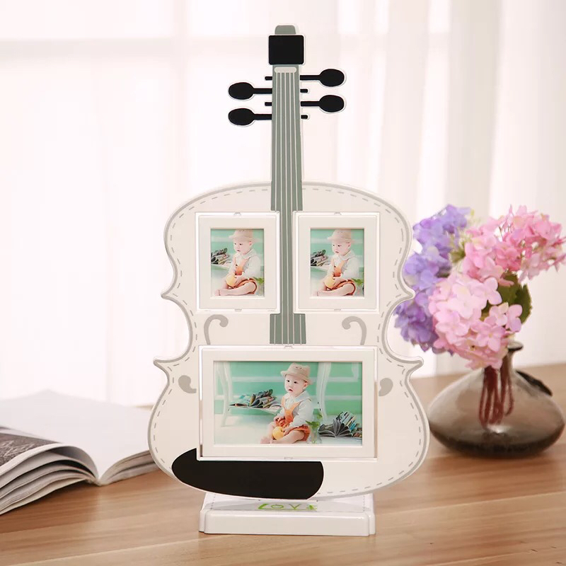 浩涛相框HT-LM7271B小提琴3孔（白色）