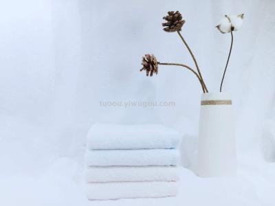 Tuo Ou Textile Pure cotton super Soft Qinxinyuan towel 34*72cm love yourself love your family