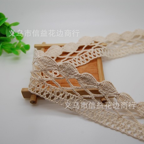 4.0cm exquisite cotton thread cotton lace women‘s socks/clothing/home textile accessories