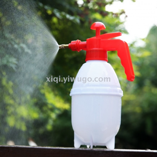 1.5 l air pressure sprayer can hold hot water pe watering can press type large capacity watering can rs-600126
