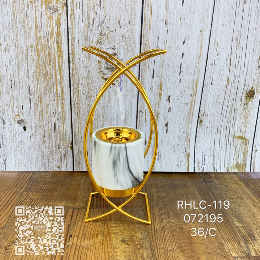 经典款阿拉伯陶瓷加铁香炉 碳炉家居工艺品两用