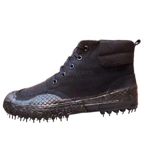 Genuine 3517 High-Top Black Shoes Men‘s Liberation Shoes Non-Slip Wear-Resistant Breathable Construction Site Rubber Shoes Non-Slip Wear-Resistant Shoes