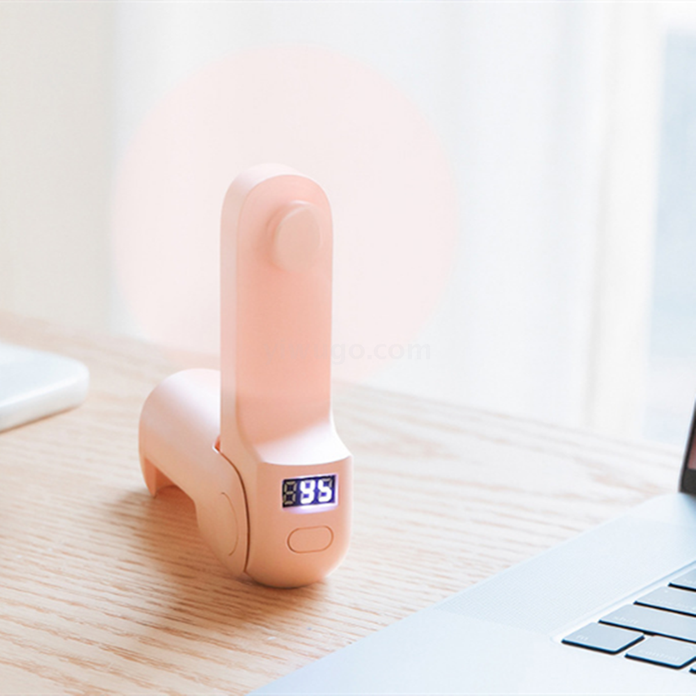 2020夏季新款小不点风扇 usb口袋风扇 显示屏小风扇 学生静音风扇