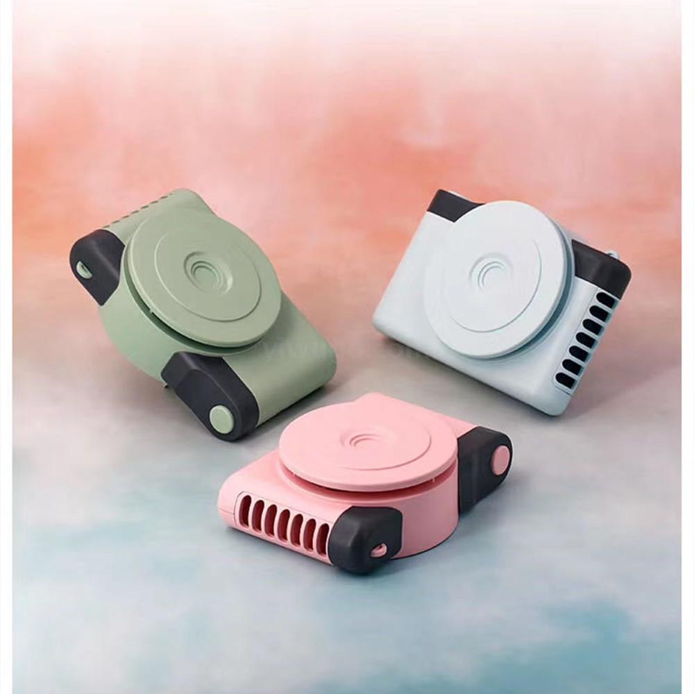 2020新款相机风扇 创意照相机小风扇 挂脖式风扇 usb迷你小风扇