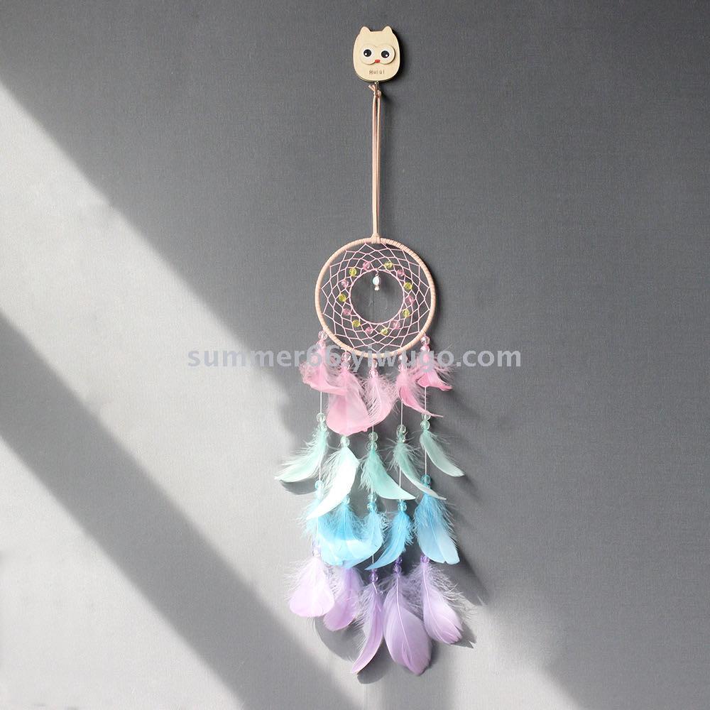 清新少女心捕梦网送朋友 闺蜜礼物家居风铃吊饰