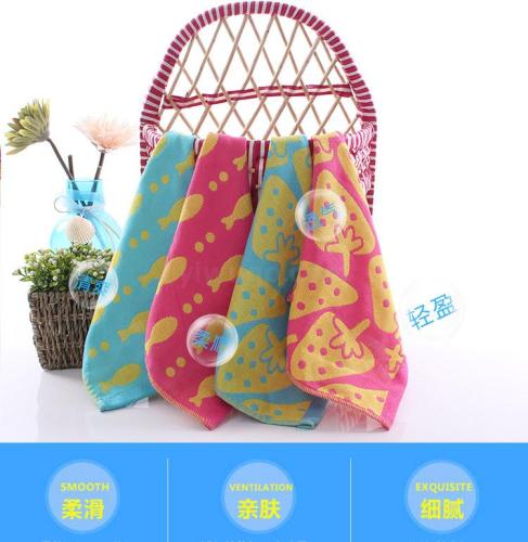 New Baby Double-Layer Square Towel Direct-Selling Gauze Double-Layer Square Towel Soft Absorbent Breathable Towel Small Square Towel