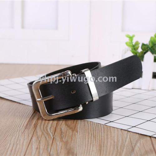 Stall Popular African Special Men‘s Belt Pin Buckle Casual Belt Men‘s Formal Wear All-Match Middle Youth Pants Belt 