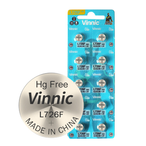 1 board vinnic silver warrior l726f/ag2/396a/lr726 electronic watch battery button battery