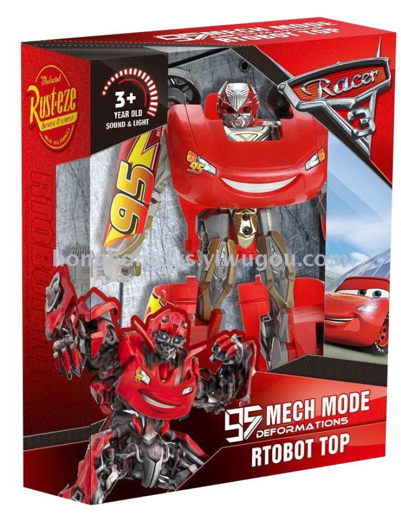 Lightning mcqueen 2024 transformer toy