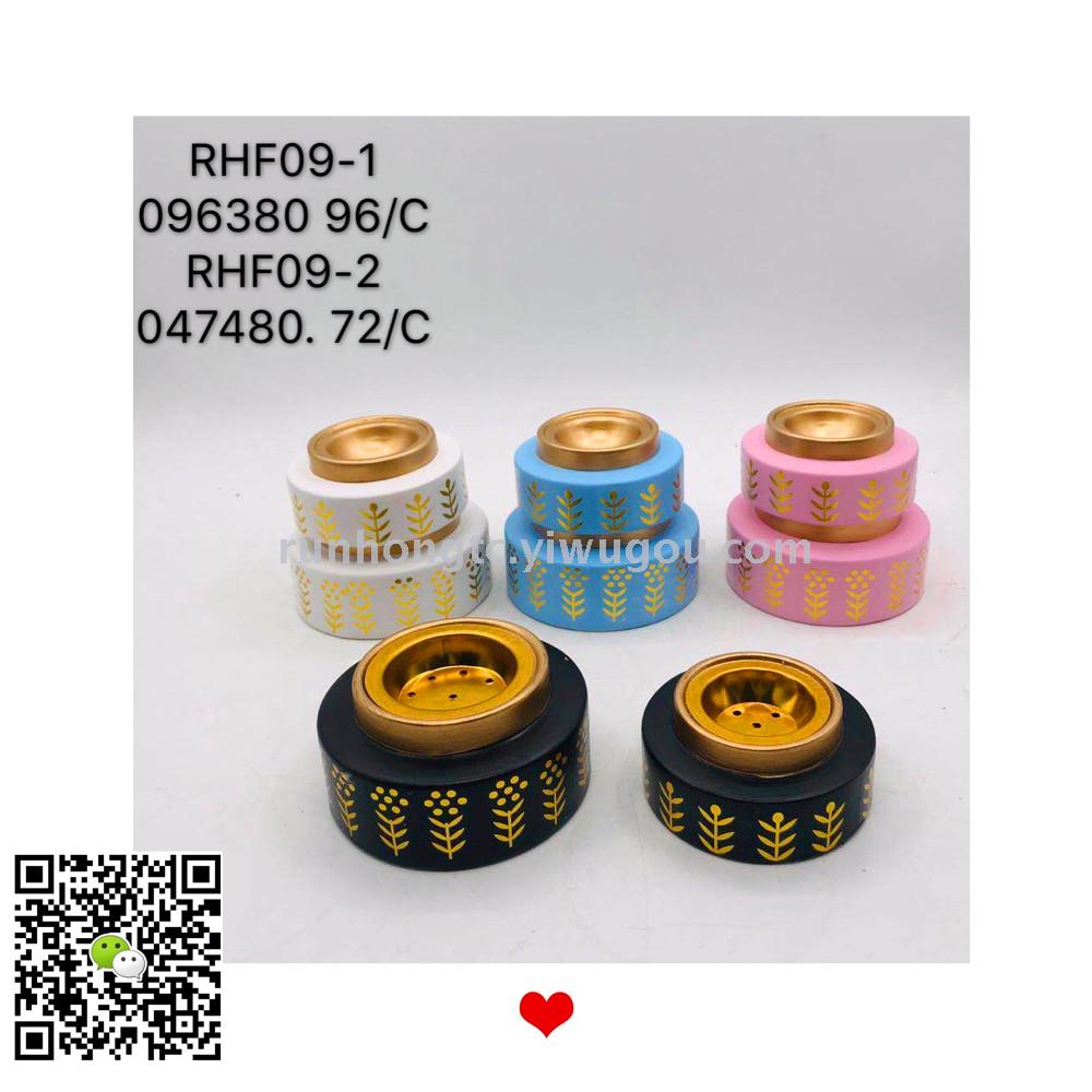 经典款阿拉伯陶瓷加铁香炉 碳炉 家居工艺品两用