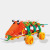 Cross-Border E-Commerce Hot-Selling Product Hot Sale Children's Toys Educational DIY Building Blocks of Flexible Glue Assembled Aircraft Car Boy Toys