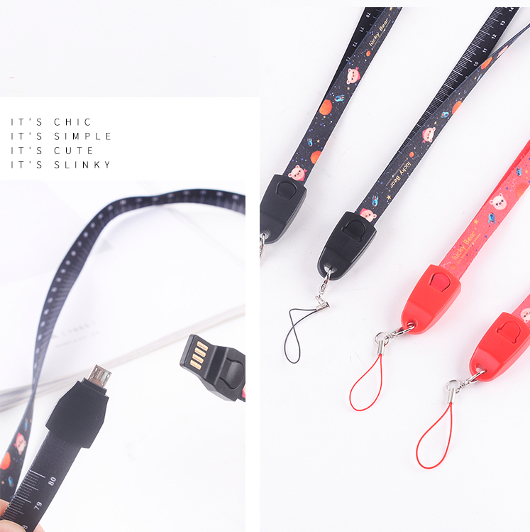 二合一手机挂绳数据线详情5