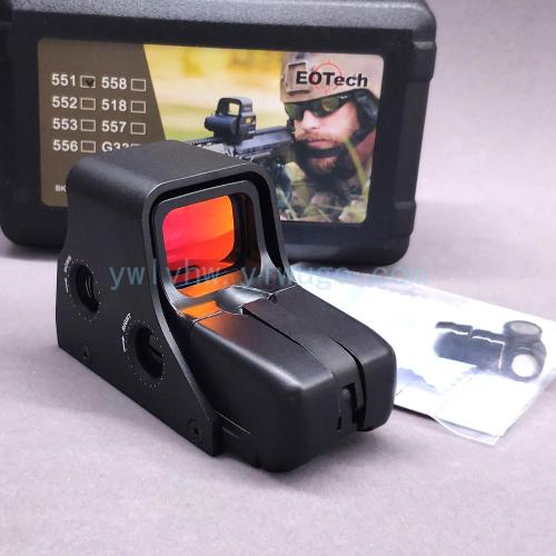 New Hd551 HD Red Film 20mm Wide Card Slot Transparent IRIS Holographic Telescopic Sight