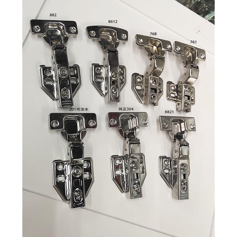 Color: Big Bend Stainless Steel hinged Cabinet Door Wardrobe Aircraft Hinge Hydraulic Buffer Damping Hinge in The Curved Pipe Hinge Color: Big Bend Stainless Steel hinged Cabinet Door Wardrobe Aircraft Hinge Hydraulic Buffer Damping Hinge in The Curved Pipe Hinge