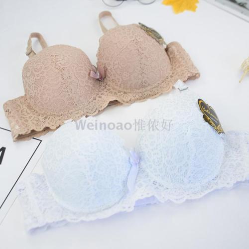 cross-border foreign trade full lace women‘s bra spot 5273