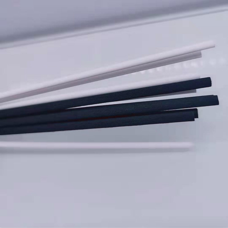 厂家批发无火香薰纤维棒 吸水绵棒黑白色香薰挥发棒0.3X20CM散装