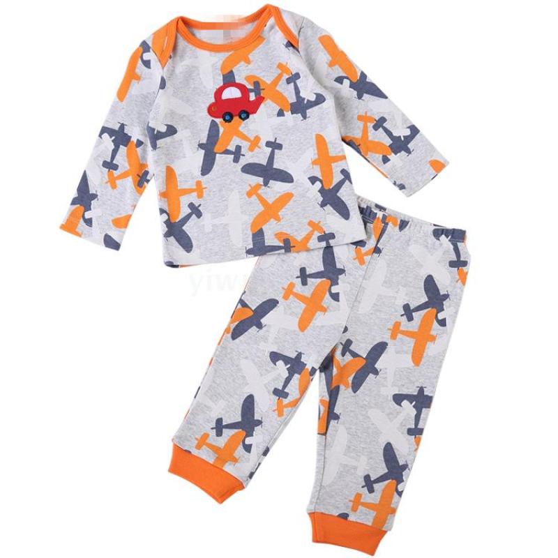 Bestseller long-sleeved T-shirt 2-piece set, envelope collar, long-sleeved T-shirt + long pants in multiple patterns pic 7