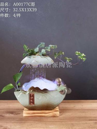 home craft flowing water ornaments home humidifier ornaments home supplies flowing water ornaments