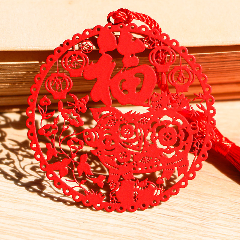 镂空片金属工艺品书签定制不锈钢腐蚀喷漆创意景区礼品 书签定制