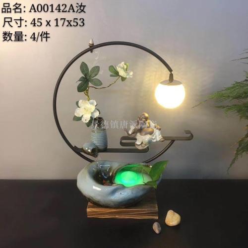 Home Craft Water Decoration Home humidifier Decoration Household Supplies Flowing Water Decoration