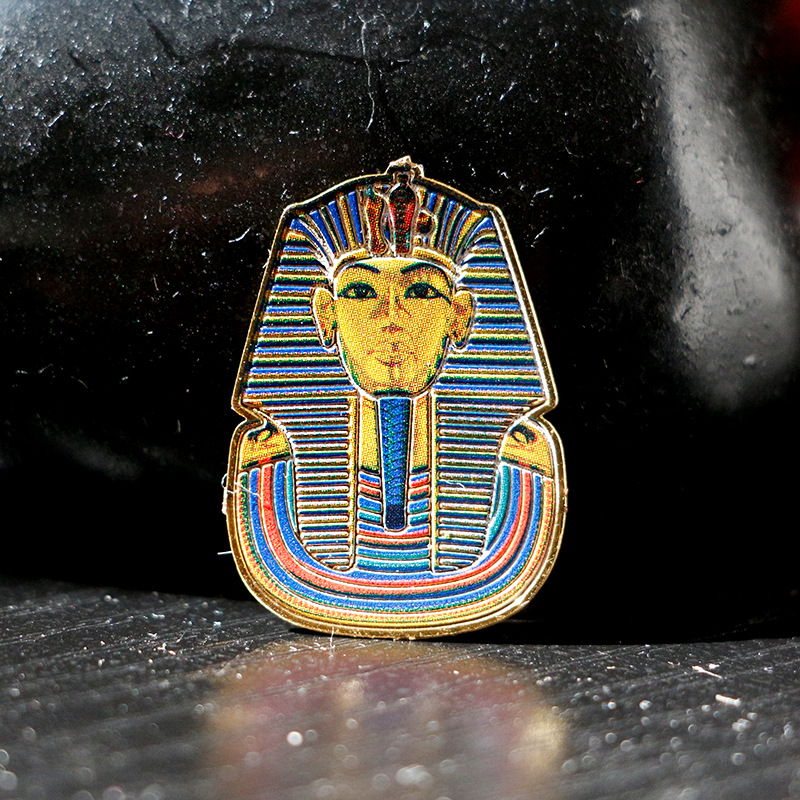 厂家定制金属书签黄铜迷你彩印书签定做文创礼品送老外民族礼物