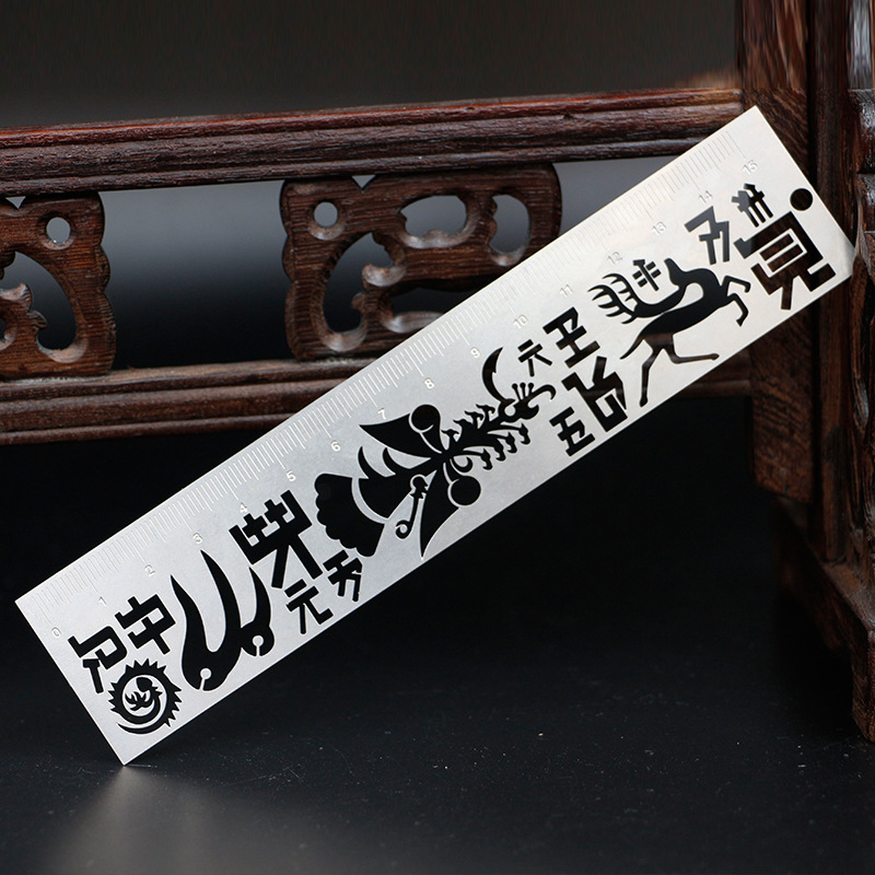 不锈钢金属书签定制 厂家来样来图设计定做不锈钢镂空电镀书签