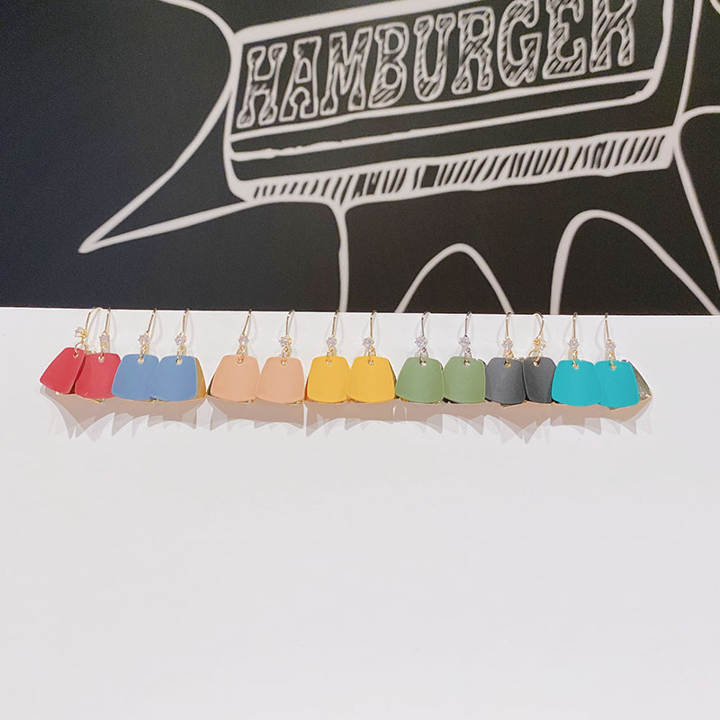 20新款耳钩小巧时尚日韩风东大门耳环耳饰百搭日常双色女气质大气