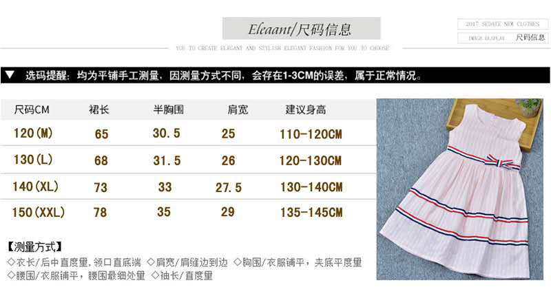 地摊夏季童装女童连衣裙棉糖果色中大儿童公主裙无袖详情2