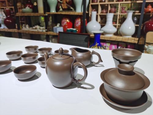 ceramic tea set purple sand tea cup teapot travel tea set ceramic cover bowl ceramic pot kung fu tea set tea tray tea pot
