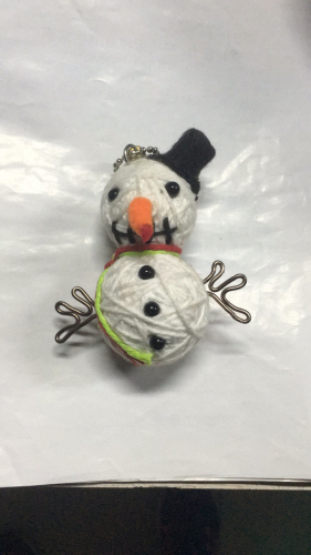 voodoo doll， wool doll， button doll， forest ghost， christmas ball series