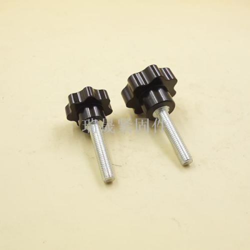 quincuncial head manually tightened screw plastic nylon manually tightened screw fastener