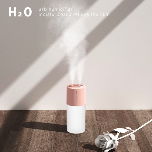 creative new 400ml large capacity double spray humidifier portable car mute humidifier household small atomizer