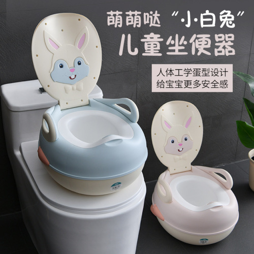 durable children‘s cartoon toilet convenient toilet seat potty pp + pu material cute male and female baby urinal