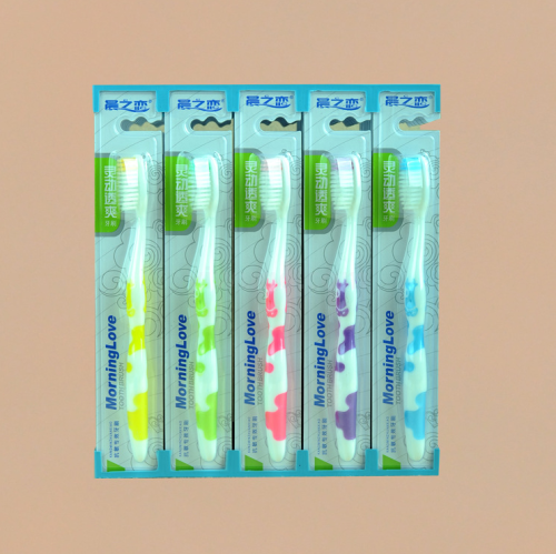 Toothbrush Wholesale Morning Love 8010（30 PCs/Box） Soft-Bristle Toothbrush