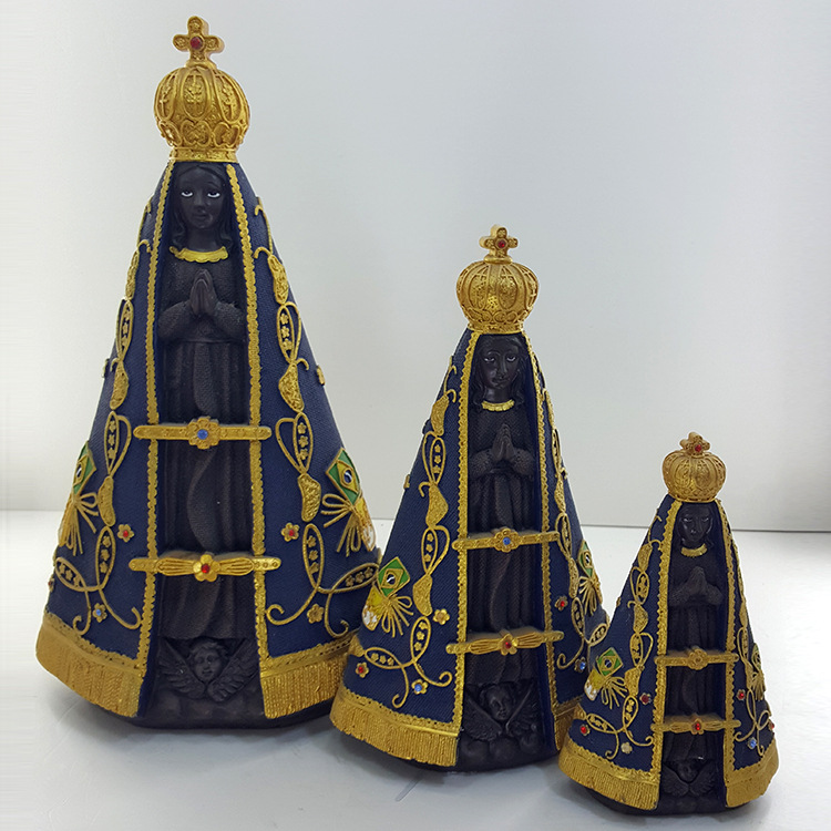 新款墨西哥圣母树脂工艺品批发创意宗教摆件