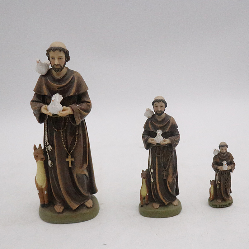 树脂工艺礼品摆件定制 厂家直销精品西方欧式宗教人物工艺礼品