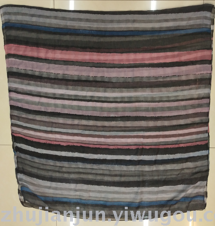 color stripe printing pattern fashion yarn scarf color style variety